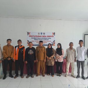 MUSDESUS KOPERASI DESA MERAH PUTIH JAWILAN